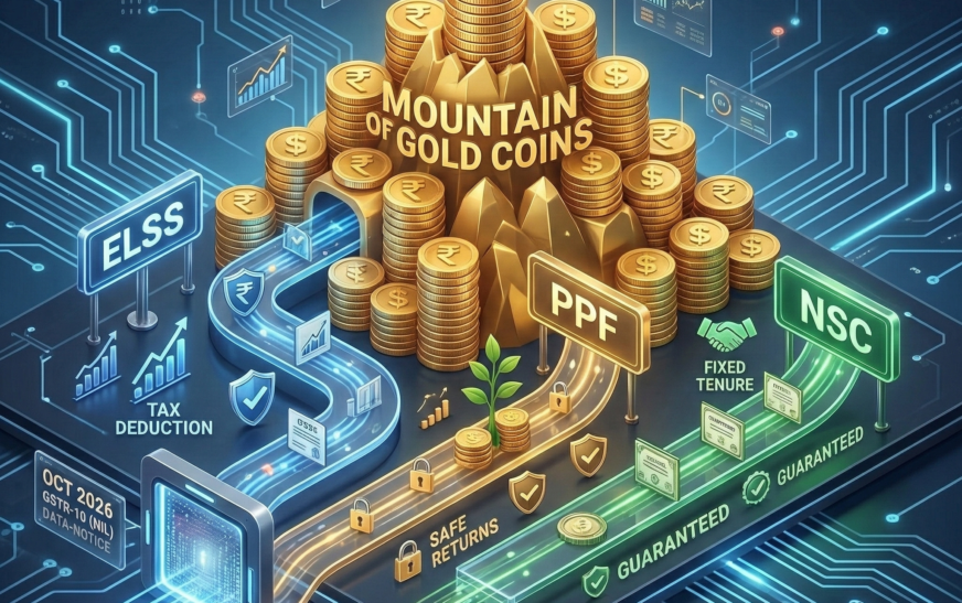ELSS vs PPF vs NSC 80C के लिए 2026 में कौन सा निवेश है बेस्ट