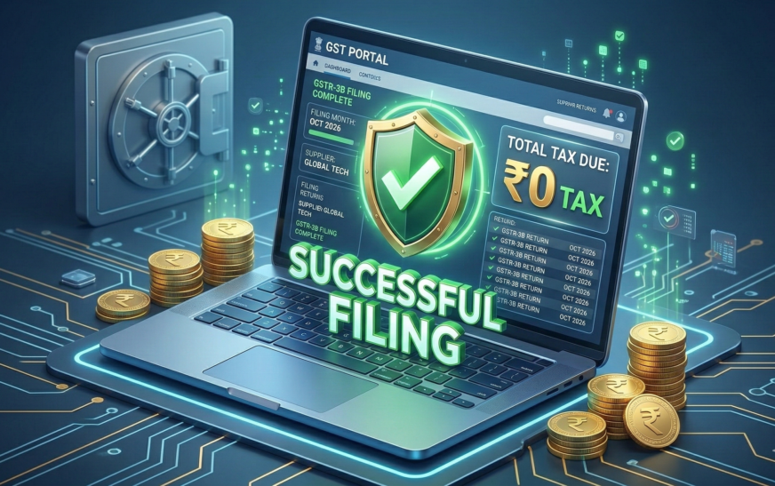 Nil GST Return कैसे भरें? Step-by-Step Guide 2026