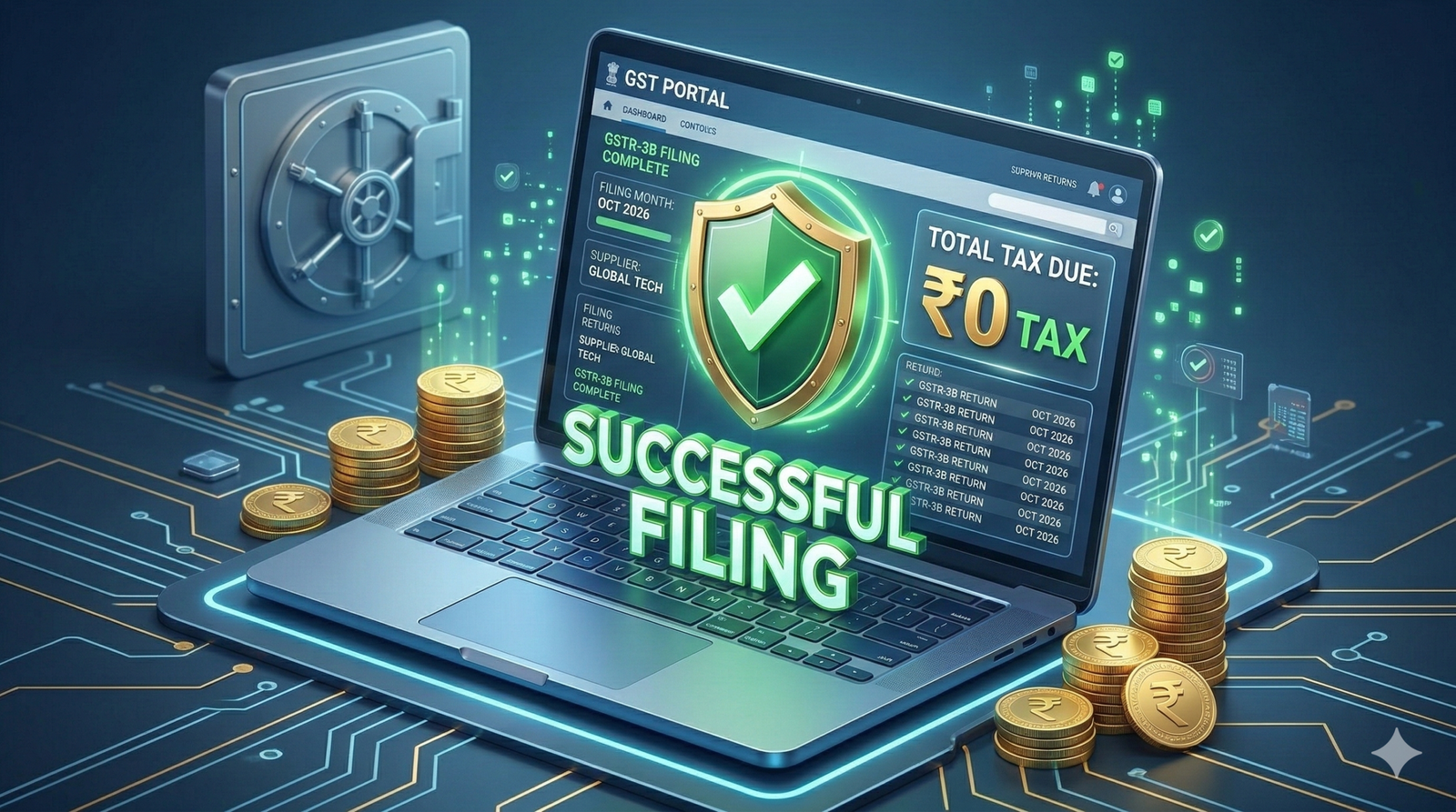 Nil GST Return कैसे भरें? Step-by-Step Guide 2026