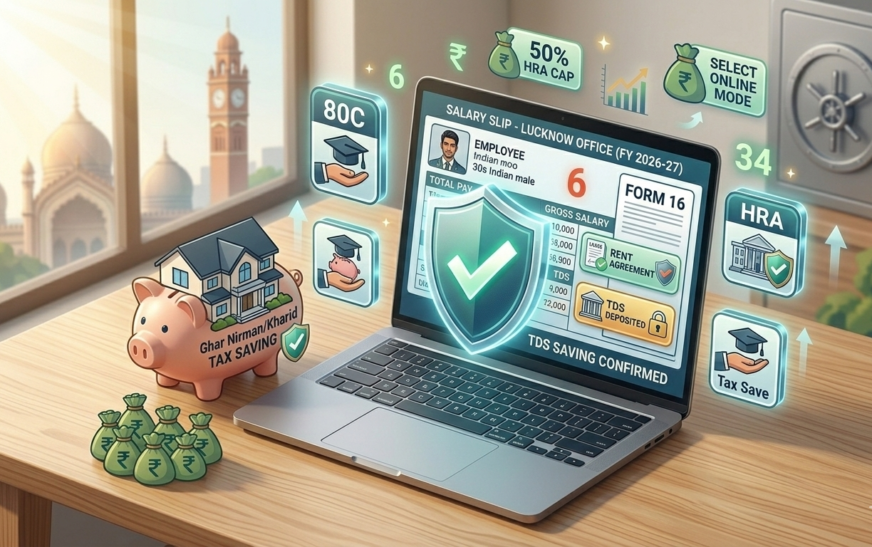 TDS on Salary 2026: सैलरी से ज्यादा टैक्स कटने से कैसे बचाएं?