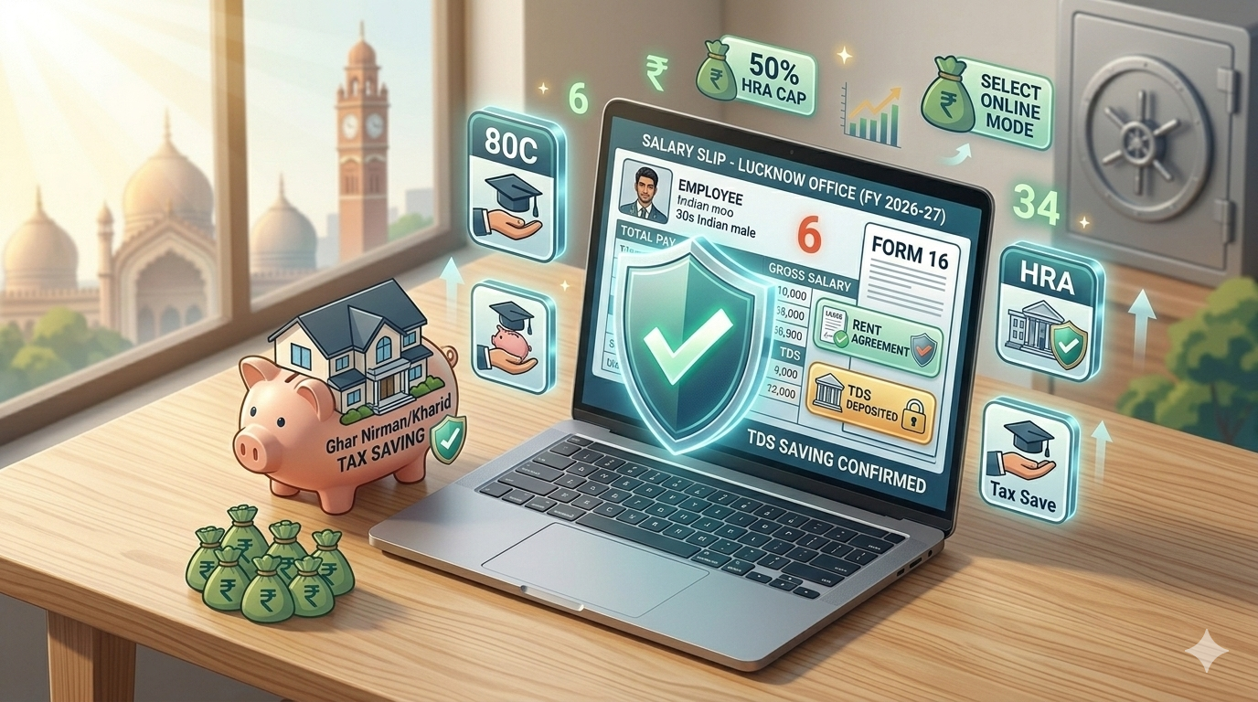 TDS on Salary 2026: सैलरी से ज्यादा टैक्स कटने से कैसे बचाएं?