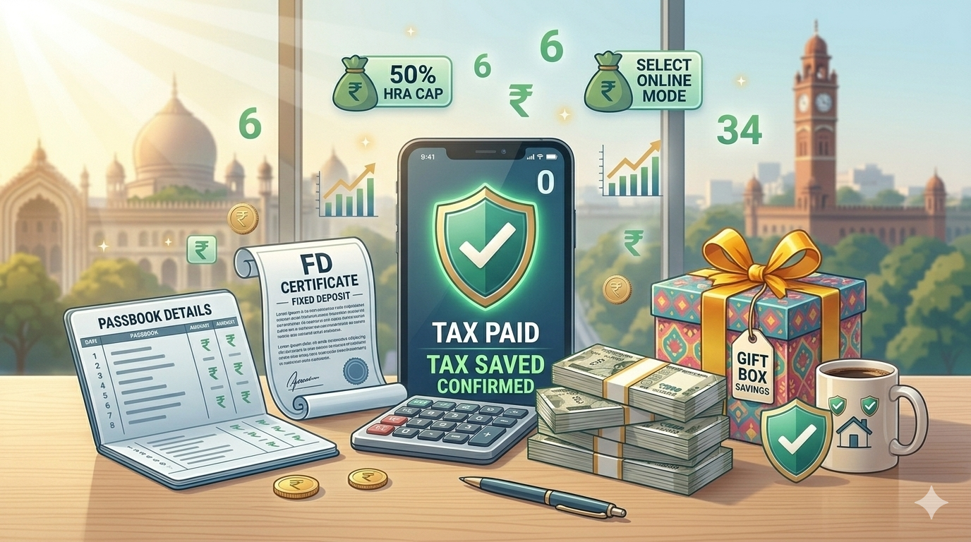 Income from Other Sources 2026: FD, Savings और Gifts पर टैक्स