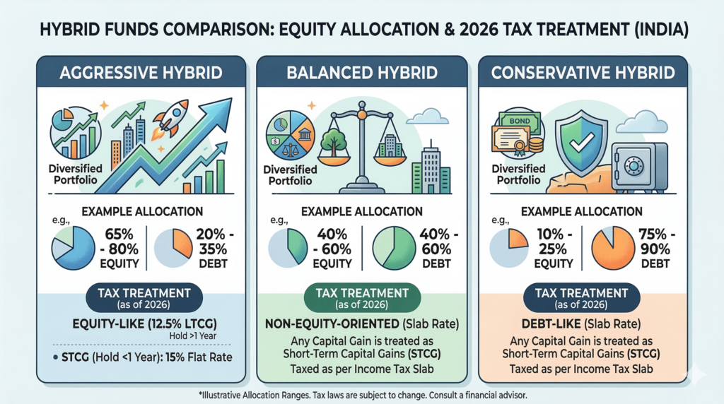 2026 Tax Rules for Hybrid Mutual Funds in India