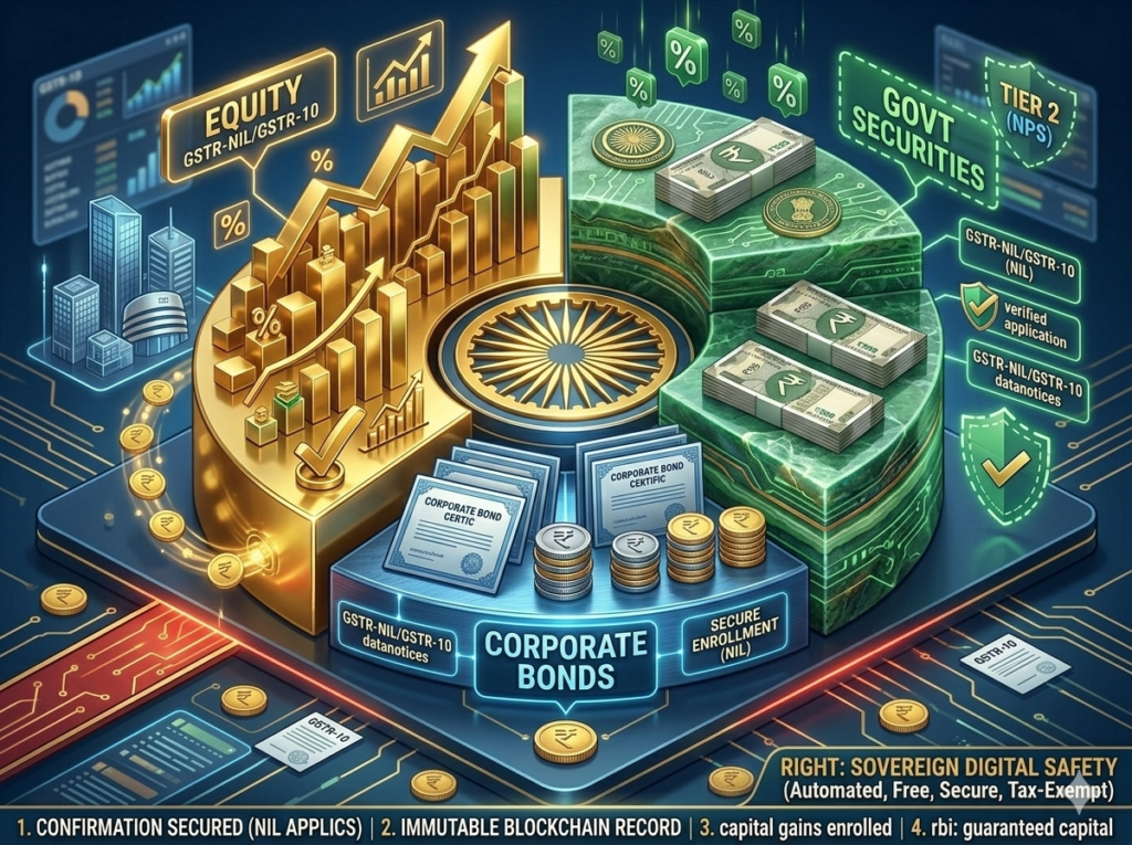 निवेश रणनीति Asset Classes (E, C, G, A)