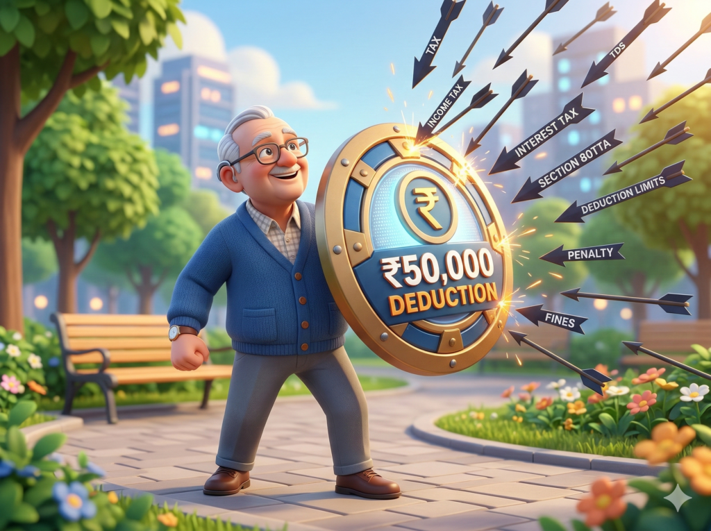 वरिष्ठ नागरिकों के लिए विशेष लाभ (Section 80TTB) 